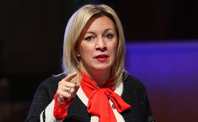 На фото: официальный представитель МИД РФ Мария Захарова