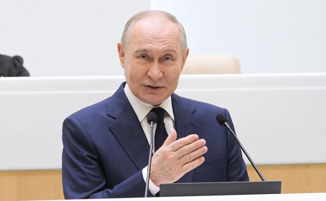 На фото: президент России Владимир Путин