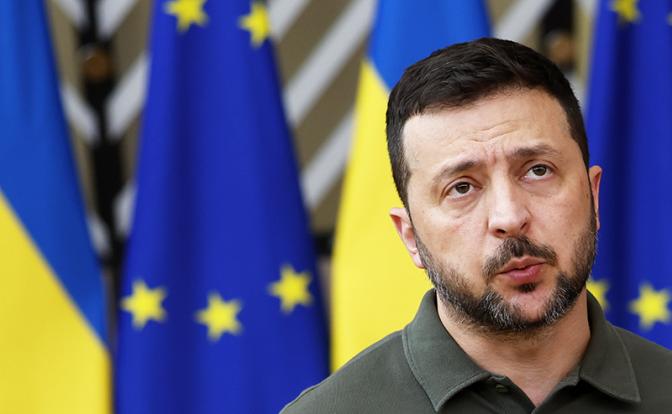 На фото: президент Украины Владимир Зеленский