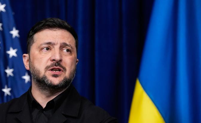 На фото: президент Украины Владимир Зеленский