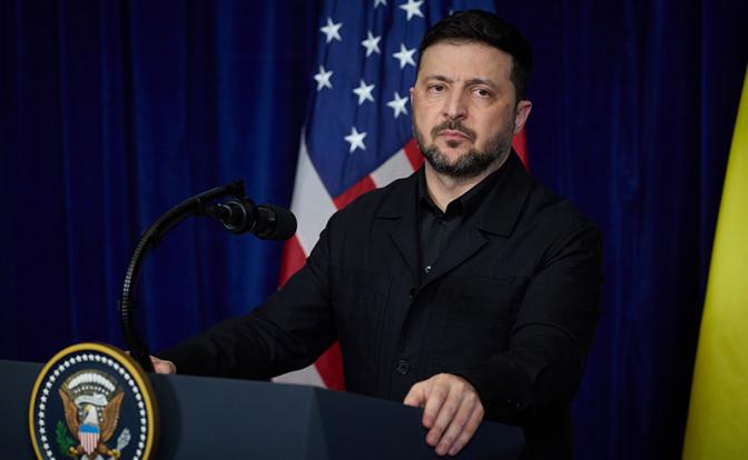 На фото: президент Украины Владимир Зеленский