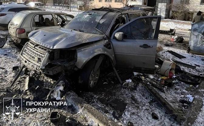 В Киеве взорвался автомобиль военного, прокуратура расследует дело как теракт