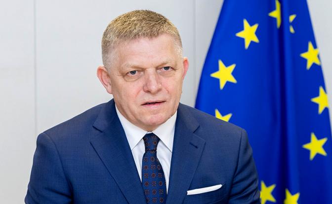 На фото: премьер-министр Словакии Роберт Фицо.