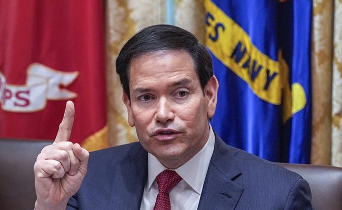 На фото: госсекретарь США Марко Рубио.