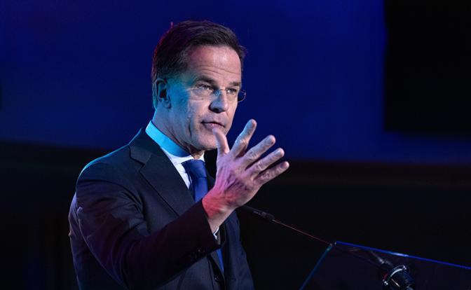 На фото: Генсек НАТО Марк Рютте