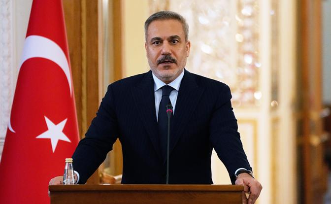 На фото: министр иностранных дел Турции Хакан Фидан