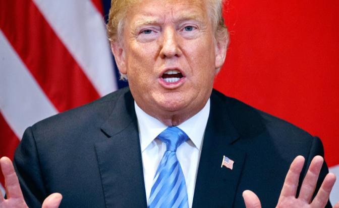 На фото: президент США Дональд Трамп.