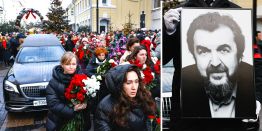 Слезы Урганта, теплые слова и откровение близких: Ургант, Олейников, Цискаридзе, Александрова на прощании с Игорем Золотовицким в Москве