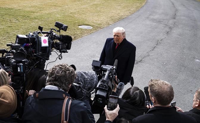 На фото: президент США Дональд Трамп