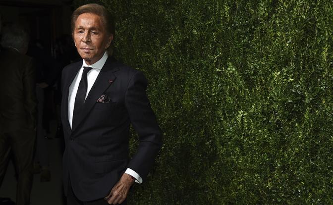 На фото: итальянский модельер Валентино Гаравани