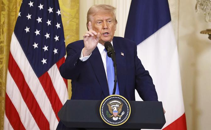 На фото: президент США Дональд Трамп