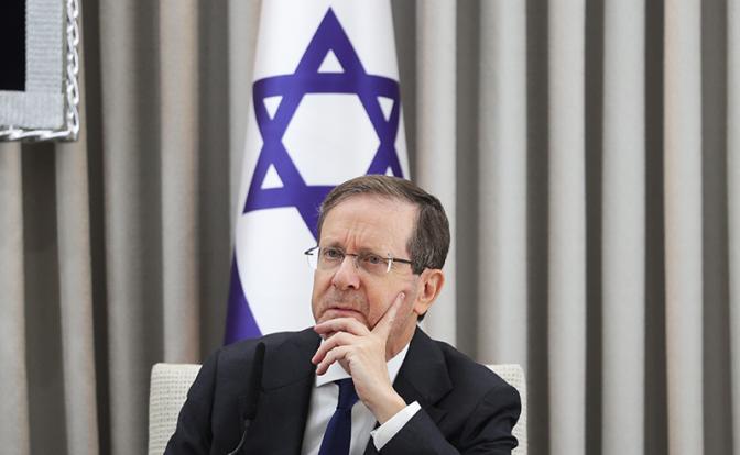 На фото: президент Израиля Ицхак Герцог