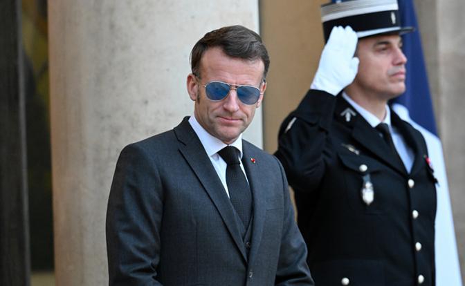 На фото: президент Франции Эммануэль Макрон