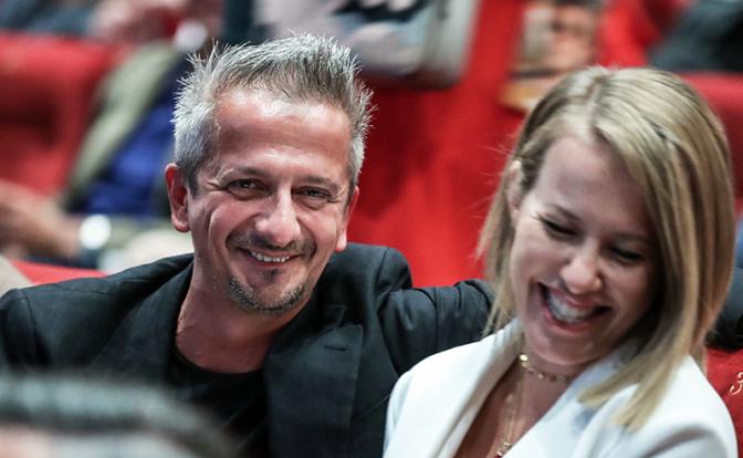 На фото: режиссер Константин Богомолов и его супруга телеведущая Ксения Собчак