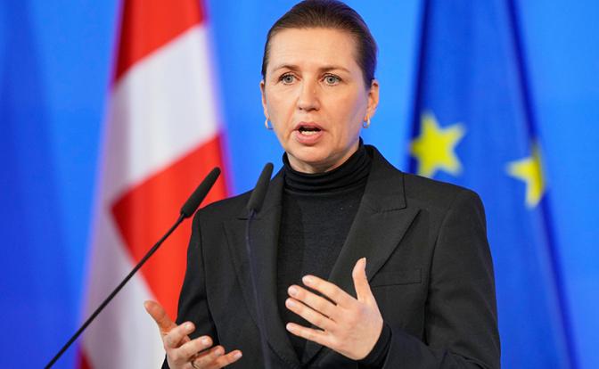 На фото: премьер-министр Дании Метте Фредериксен