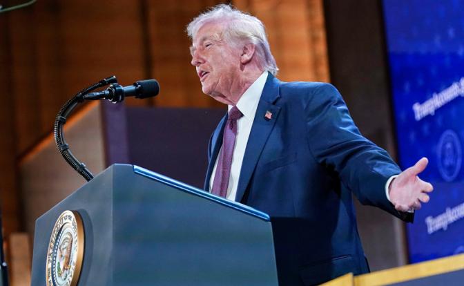 На фото: президент США Дональд Трамп