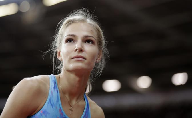На фото: легкоатлетка Дарья Клишина