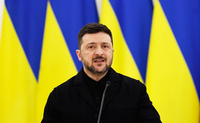 На фото: президент Украины Владимир Зеленский