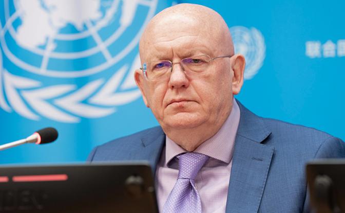 На фото: постпред при ООН Василий Небензя.