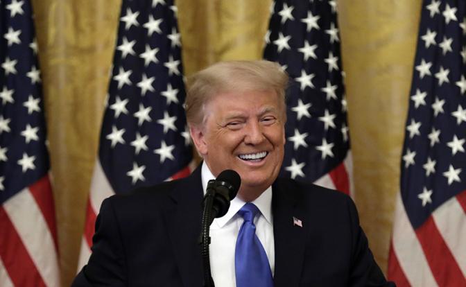 На фото: президент Дональд Трамп