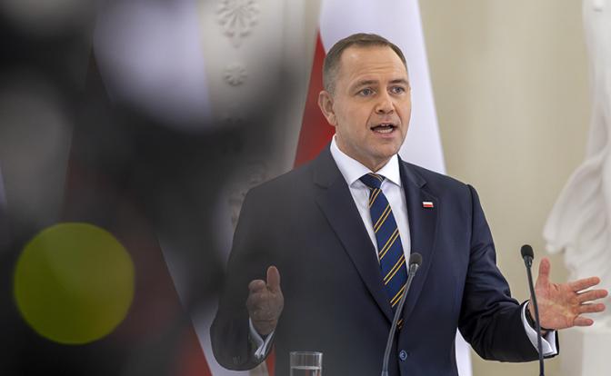 На фото: президент Польши Кароль Навроцкий