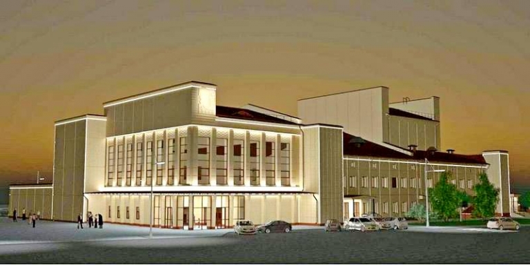 Минкульт показал проект реконструкции театра Музкомедии в Оренбурге.