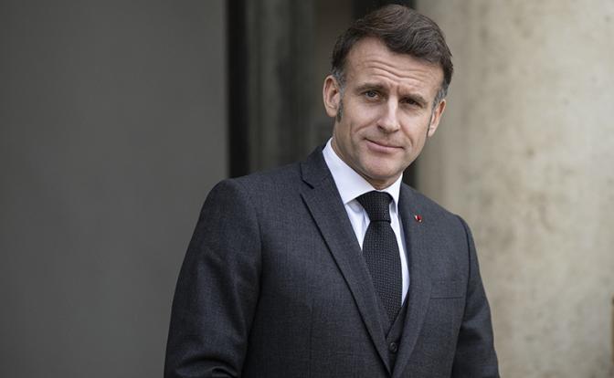 На фото: президент Франции Эммануэль Макрон