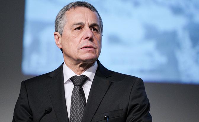 На фото: глава Организации по безопасности и сотрудничеству в Европе (ОБСЕ) Иньяцио Кассис