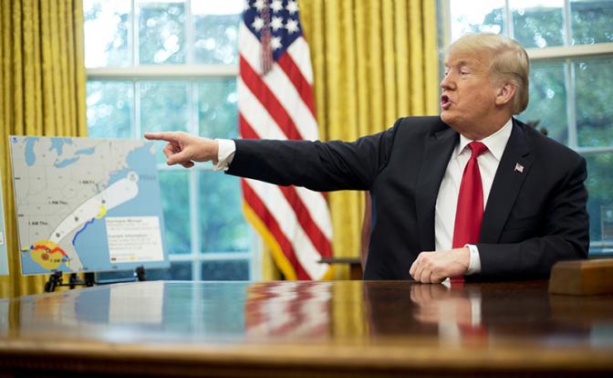 На фото: президент США Дональд Трамп