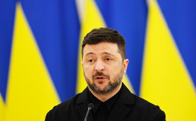 На фото: президент Украины Владимир Зеленский