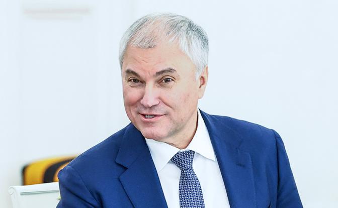 На фото: председатель Государственной думы Вячеслав Володин.