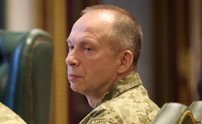 На фото: главком ВСУ Александр Сырский.