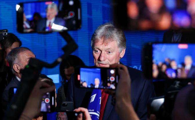На фото: пресс-секретарь президента РФ Дмитрий Песков.