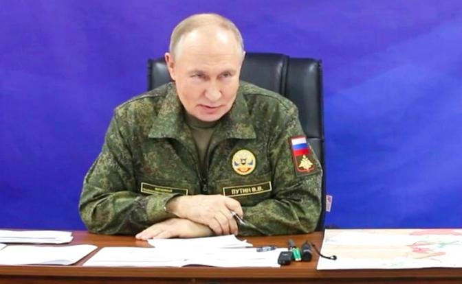 На фото: президент России Владимир Путин.