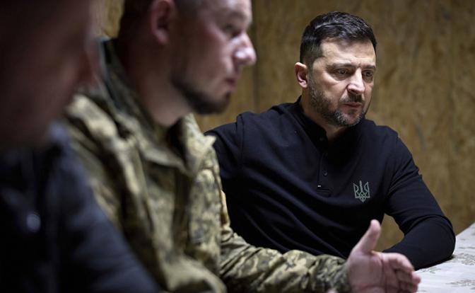 На фото: президент Украины Владимир Зеленский