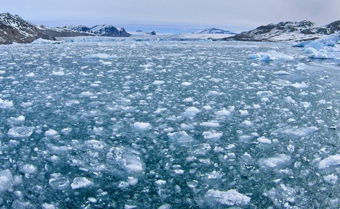 На фото: Шпицберген, Арктика