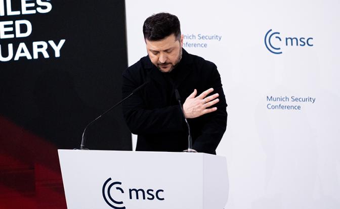 На фото: президент Украины Владимир Зеленский