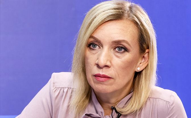 На фото: официальный представитель МИД РФ Мария Захарова.