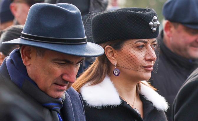 На фото: премьер-министр Армении Никол Пашинян и его супруга Анна Акопян