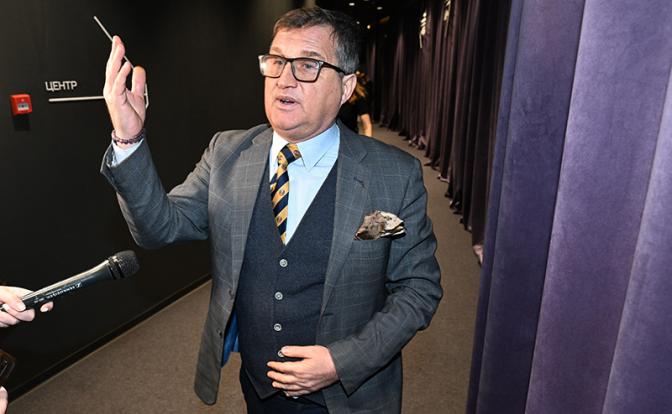 На фото: телеведущий Отар Кушанашвили