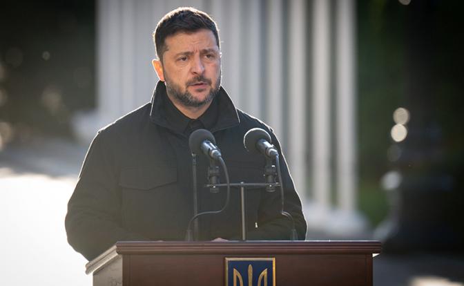 На фото: президент Украины Владимир Зеленский