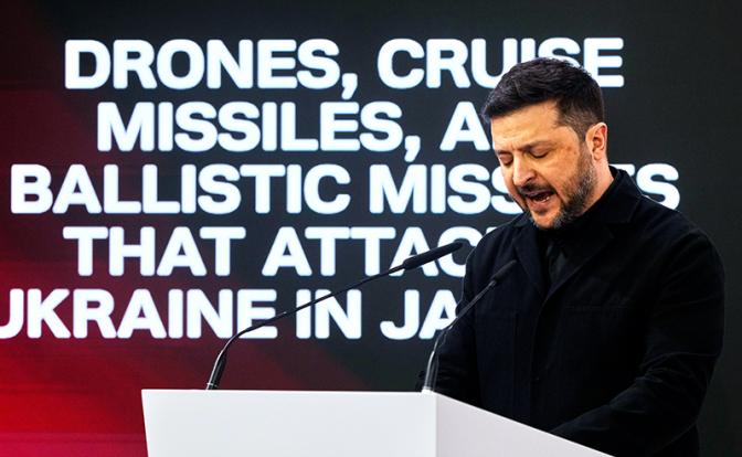 На фото: президент Украины Владимир Зеленский