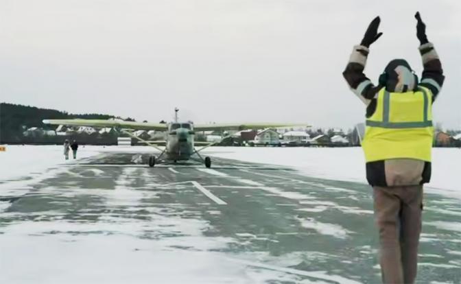 На фото: пятый опытный образец самолета ЛМС-901 «Байкал»