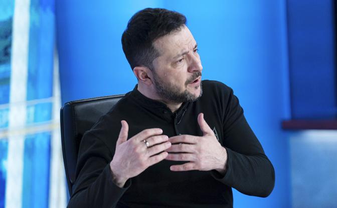 На фото: президент Украины Владимир Зеленский