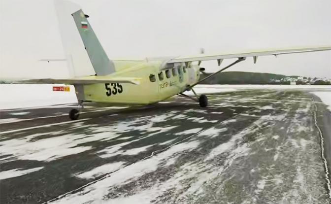 На фото: пятый опытный образец самолета ЛМС-901 «Байкал»