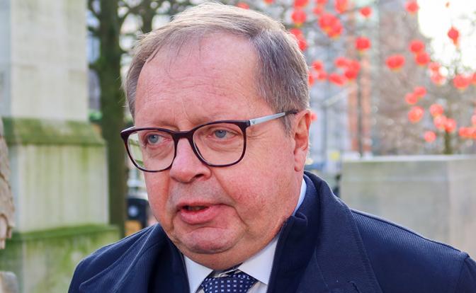 На фото: российский посол в Лондоне Андрей Келин