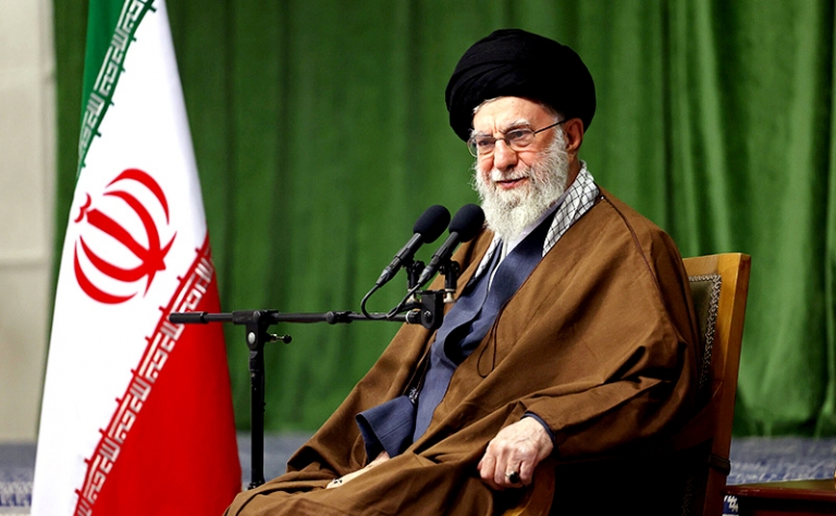 На фото: верховный лидер Ирана аятолла Али Хаменеи.