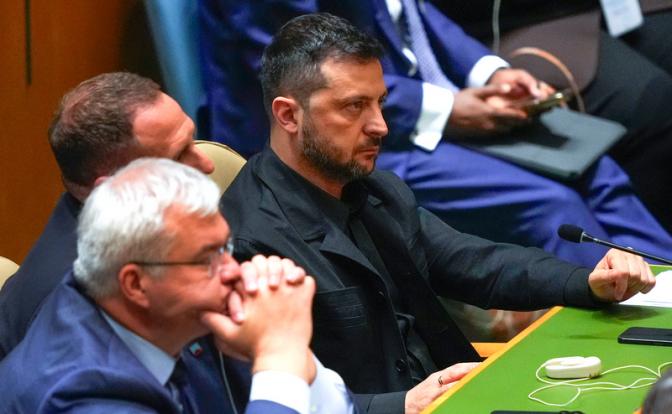 На фото: Владимир Зеленский.