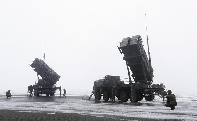 На фото: ЗРС «Пэтриот»