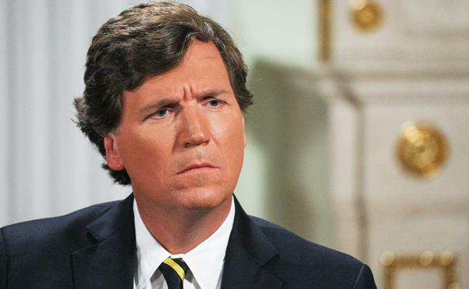 На фото: американский журналист Такер Карлсон